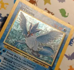 Pokemon TCG Articuno 2/62 Fossil Holo WOTC English 1999 Unlimited HP - Image 4