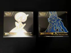 Pokemon TCG Mega Evolution Pokemon Center Elite Trainer Box ETB Set Of 2 - Image 1