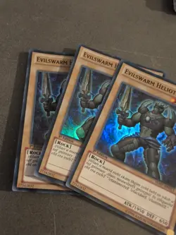 YUGIOH EVILSWARM HELIOTROPE HA07-EN011 1ST SUPER X3 (NM) - Image 1
