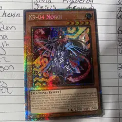 Yugioh K9-04 Noroi DOOD-EN025 Starlight Rare 1st Ed Near Mint - Image 3