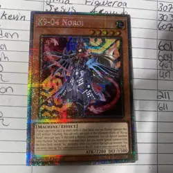 Yugioh K9-04 Noroi DOOD-EN025 Starlight Rare 1st Ed Near Mint - Image 4
