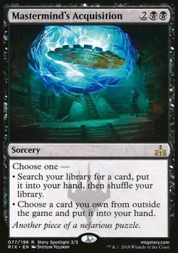 Mastermind's Acquisition - Rivals of Ixalan | MTG Card - Image 3