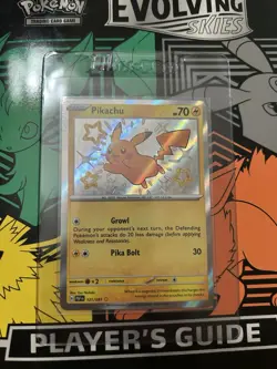 Pokemon Pikachu TCG Scarlet & Violet Paldean Fates Holo Card 131/091 - Image 1