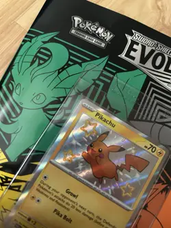 Pokemon Pikachu TCG Scarlet & Violet Paldean Fates Holo Card 131/091 - Image 3