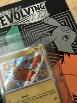 Pokemon Pikachu TCG Scarlet & Violet Paldean Fates Holo Card 131/091 - Image 4