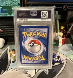 PSA 9 MINT Ralts 61/106 EX Emerald REVERSE HOLO Pokemon Card 572 - Image 2
