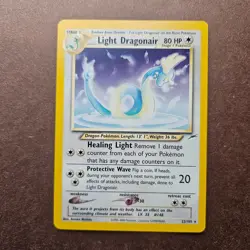 Light Dragonair 22/105 Pokemon Neo Destiny Rare Card - LP - Image 1