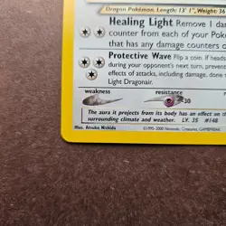 Light Dragonair 22/105 Pokemon Neo Destiny Rare Card - LP - Image 4