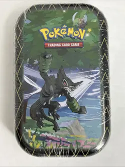 3 Pokemon Shining Fates Reshiram Metal Tins with Cards Coins Mini Packs - Image 4