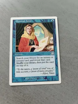 Mystical Tutor 6th Edition Blue Uncommon Magic: The Gathering Card - Image 1