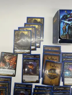 World Of Warcraft TCG Custom 61 Card Deck - 2007 Upper Deck - Sleeved W Deck Box - Image 4