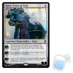 KARN, SCION OF URZA Dominaria DOM Planeswalker Magic MTG MINT CARD - Image 1