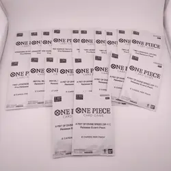 One Piece Card Game TCG Pre-Release Pack Lot of 20 Packs - Image 1