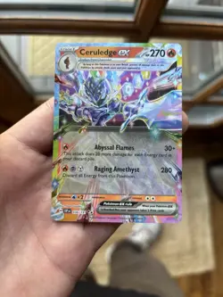 Ceruledge EX Surging Sparks 036/191 Pokemon Trading Card Game TERRA HOLO FOIL!!! - Image 1