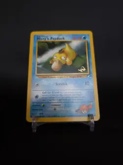 Misty's Psyduck W Stamp Stamped 54/132 WOTC Promo Pokemon Card NM - Image 2