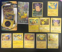 Pikachu Pokemon Card Lot, Promo, Sealed - Image 1