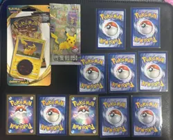 Pikachu Pokemon Card Lot, Promo, Sealed - Image 2