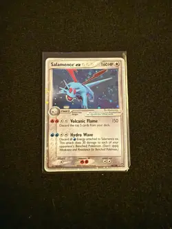 Pokemon TCG Salamence EX Power Keepers Holo Card 96/108 - Image 1