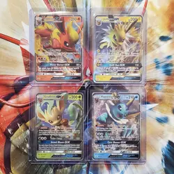 Flareon + Jolteon + Leafeon + Vaporeon GX - Pokemon Cards - Lot #230 - Image 1