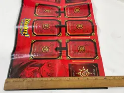 Zatch Bell CG Trading Card Game PLAY MAT Paper Poster 2005 Battle Game - Image 3