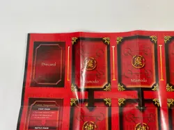 Zatch Bell CG Trading Card Game PLAY MAT Paper Poster 2005 Battle Game - Image 4