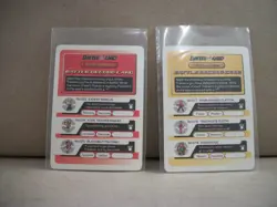 2 Pokemon E Reader 2003 Battle Record Card - Hidden Ruins & Cordial Bond - Image 1