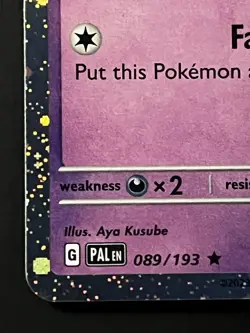 NM Spiritomb 089/193 Comos Holo Rare - Play! Prize Pack Series 4 - Pokemon Card - Image 5