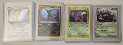 Small Vintage Pokemon Card Lot Of 4 - Image 1