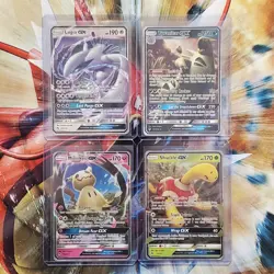 Lugia + Tyranitar + Mimikyu + Shuckle GX - Pokemon Cards - Lot #228 - Image 1