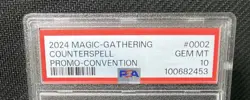 2024 Magic The Gathering ~ Counterspell #0002 Convention Promo PSA 10 GMMT NS - Image 2