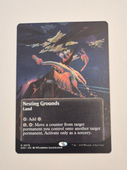 Nesting Grounds Borderless (NM Non-Foil) EOS-0076 Rare MTG - Image 1