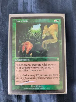 Kavu Lair FOIL Invasion Rare LP, MTG Magic the Gathering - Image 3