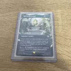 THE EARTH CRYSTAL #342 Borderless Rare Regular FIN Final Fantasy MTG Magic - NM - Image 1