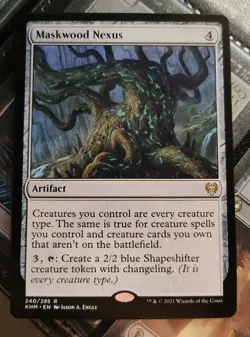 Maskwood Nexus,Magic The Gathering - Image 1