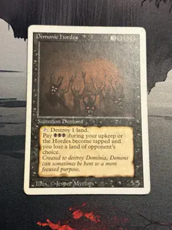 Magic The Gathering Demonic Hordes Revised MP - Image 2