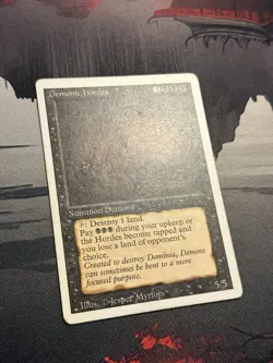 Magic The Gathering Demonic Hordes Revised MP - Image 4
