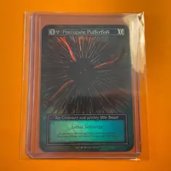 ALPHA FOIL Porcupine Pufferfish Sorcery: Contested Realm Brian Smith Ordinary - Image 3