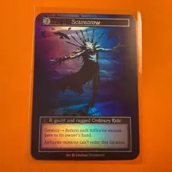 ALPHA FOIL Scarecrow Sorcery: Contested Realm Lindsey Crummett Ordinary - Image 1