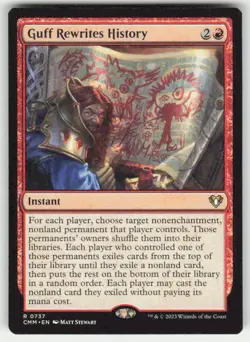 Commander Masters Guff Rewrites History Masters/Rare - Image 1