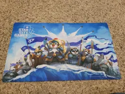 MTG Star City Games Playmat - Penguins Of Tarkir **Rare*** - Image 1