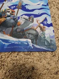 MTG Star City Games Playmat - Penguins Of Tarkir **Rare*** - Image 3