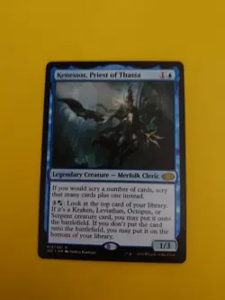 Kenessos, Priest of Thassa. J22 Rare Merfolk Cleric MTG Card. - Image 1