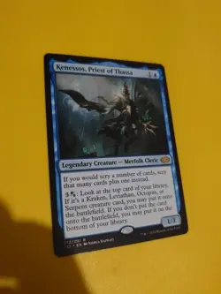Kenessos, Priest of Thassa. J22 Rare Merfolk Cleric MTG Card. - Image 3