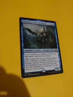 Kenessos, Priest of Thassa. J22 Rare Merfolk Cleric MTG Card. - Image 4