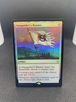 Vanquisher's Banner FOIL Ixalan NM Artifact Rare MTG CARD 251/279 - Image 1