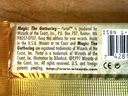 1997 Magic the Gathering MTG TCG Portal Booster Pack Wizards Of The Coast Sealed - Image 3