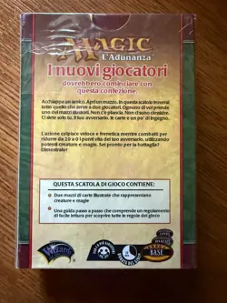 ITALIAN 2001 Magic the Gathering SEALED Starter Deck Wizards of the Coast NEW - Image 3