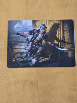 MTG Final Fantasy Art Series 15/53 Locke Cole - Gold Stamped - Image 1