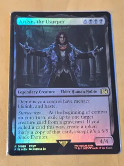 MTG Final Fantasy 89 Ardyn, the Usurper Rare Foil - Image 1