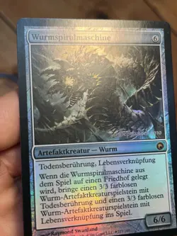German Foil • Wurmcoil Engine • *Wurmspiralmaschine* • Very Clean • Mtg (1877) - Image 3